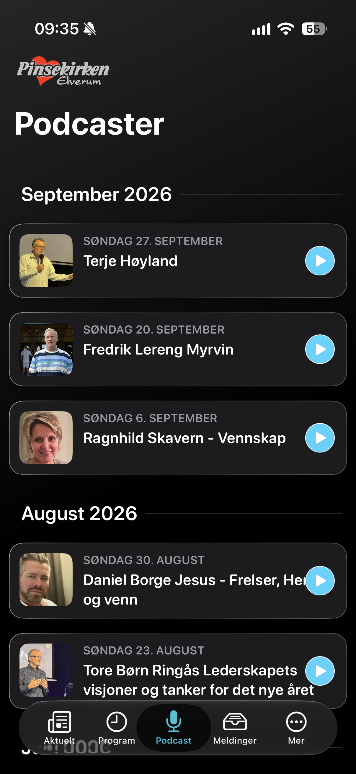 Podkaster og taler